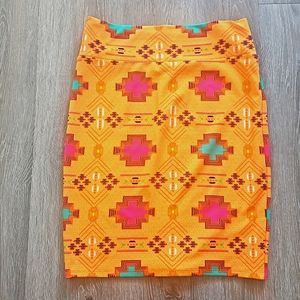 Large LuLa Roe Graphic Print Skirt